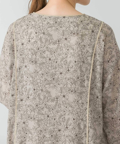 URBAN RESEARCH Sonny Label（アーバンリサーチサニーレーベル）の「ハンドライティングプリントワンピース（ワンピース・レディース・ブラック/ベージュ・FREE）」の21枚目の写真