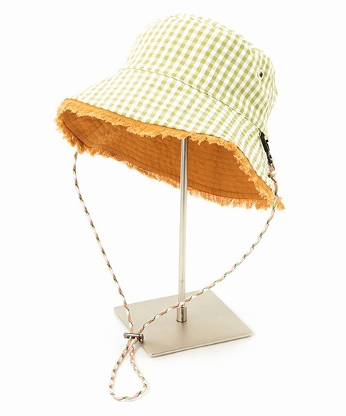 Casselini(キャセリーニ)の「Casselini(キャセリーニ)リバーシブルバケットハット(ハット・レディース・ブラック/アイボリー/キャメル・FREE)」の8枚目の写真