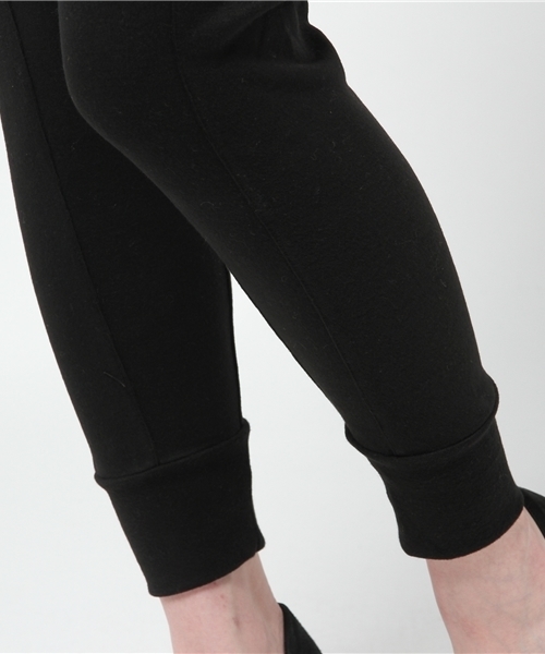 OUTLET（アウトレット）の「【Ciaopanic】起毛天竺切替カットパンツ（その他パンツ・レディース・ブラック/チャコールグレー・FREE）」の9枚目の写真