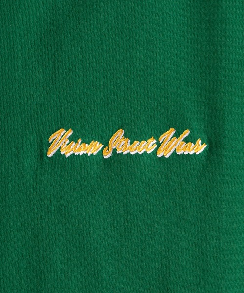 VISION STREET WEAR(ヴィジョンストリートウェア)の「【VISION STREET WEAR/ヴィジョンストリートウェア】バックプリント スケボーサテンワッペン刺繍 ロンT/ 長袖Tシャツ(Tシャツ/カットソー・メンズ・ホワイト/ブラック/ブルー/グリーン・M/L/XL)」の17枚目の写真