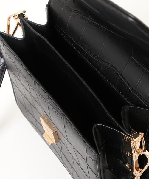 lala Born（ララボーン）の「型押しミニショルダーバッグ（ショルダーバッグ・レディース・キャメル/ベージュ/ブラック/ミント・FREE）」の7枚目の写真