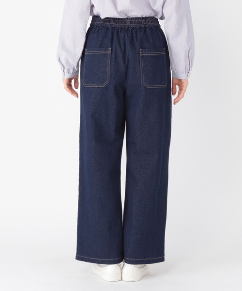studio CLIP（スタディオクリップ）の「ストレートイージーデニムパンツ（デニムパンツ・レディース・ブラック/ライトブルー/インディゴブルー・MEDIUM/LARGE/X-LARGE/XX-LARGE/XXX-LARGE/PF）」の17枚目の写真