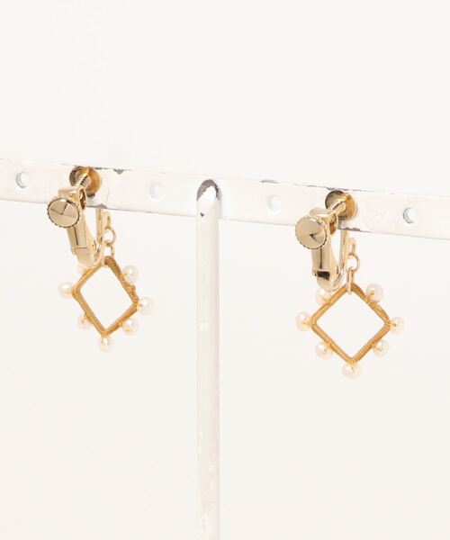 note et silence （ノートエシロンス）の「【 AMB100貨 】ケッショウ シカク イヤリング（イヤリング・レディース・その他・FREE）」の8枚目の写真