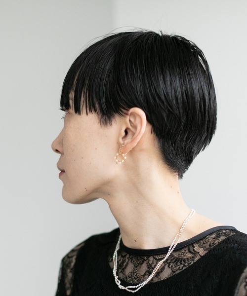 note et silence （ノートエシロンス）の「【 AMB100貨 】ケッショウ シカク イヤリング（イヤリング・レディース・その他・FREE）」の4枚目の写真