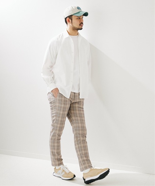 417 EDIFICE（フォーワンセブンエディフィス）の「チェックスリムパンツ（スラックス・メンズ・ベージュ系その他・SMALL/MEDIUM/LARGE）」の7枚目の写真