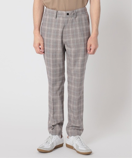 417 EDIFICE（フォーワンセブンエディフィス）の「チェックスリムパンツ（スラックス・メンズ・ベージュ系その他・SMALL/MEDIUM/LARGE）」の5枚目の写真