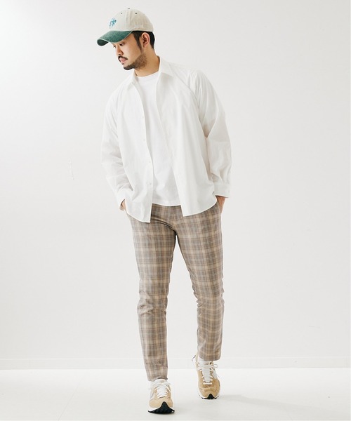 417 EDIFICE（フォーワンセブンエディフィス）の「チェックスリムパンツ（スラックス・メンズ・ベージュ系その他・SMALL/MEDIUM/LARGE）」の11枚目の写真