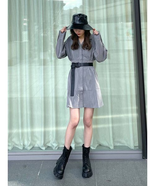 EMODA（エモダ）の「レザーロングベルト（ベルト・レディース・ブラック・FREE）」の4枚目の写真