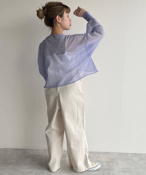 w closet（ダブルクローゼット）の「サロペット（サロペット/オーバーオール・レディース・アイボリー/ベージュ・FREE）」の6枚目の写真