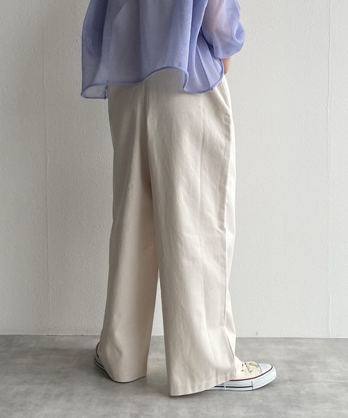 w closet（ダブルクローゼット）の「サロペット（サロペット/オーバーオール・レディース・アイボリー/ベージュ・FREE）」の7枚目の写真