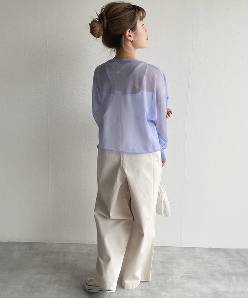 w closet（ダブルクローゼット）の「サロペット（サロペット/オーバーオール・レディース・アイボリー/ベージュ・FREE）」の10枚目の写真