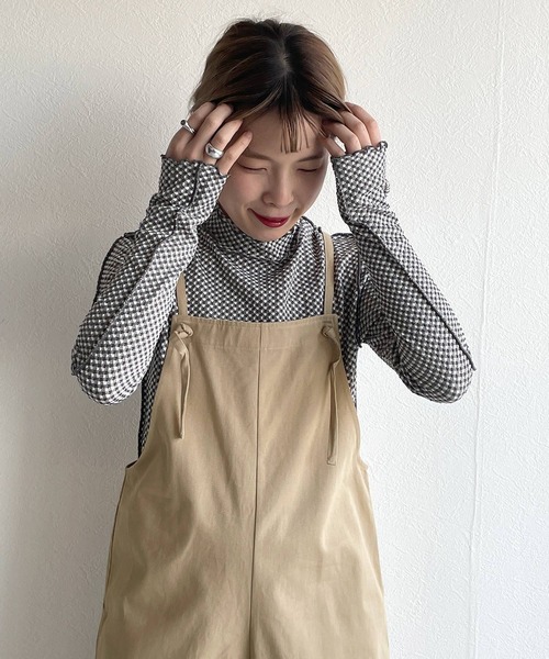 w closet（ダブルクローゼット）の「サロペット（サロペット/オーバーオール・レディース・アイボリー/ベージュ・FREE）」の12枚目の写真