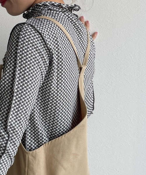 w closet（ダブルクローゼット）の「サロペット（サロペット/オーバーオール・レディース・アイボリー/ベージュ・FREE）」の13枚目の写真