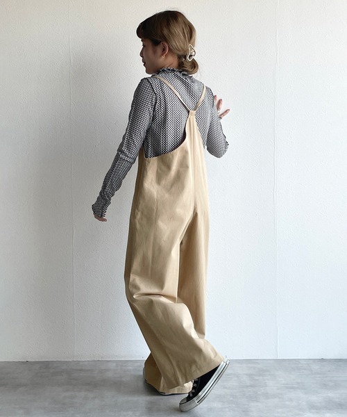 w closet（ダブルクローゼット）の「サロペット（サロペット/オーバーオール・レディース・アイボリー/ベージュ・FREE）」の15枚目の写真