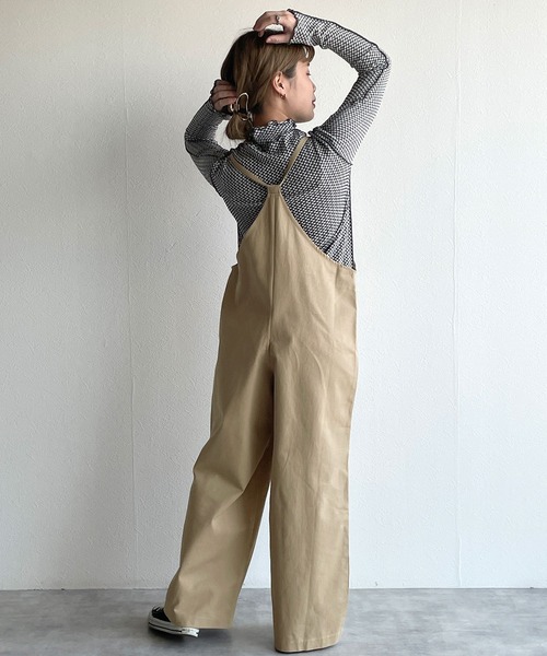 w closet（ダブルクローゼット）の「サロペット（サロペット/オーバーオール・レディース・アイボリー/ベージュ・FREE）」の18枚目の写真