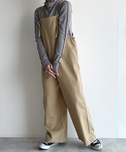 w closet（ダブルクローゼット）の「サロペット（サロペット/オーバーオール・レディース・アイボリー/ベージュ・FREE）」の20枚目の写真