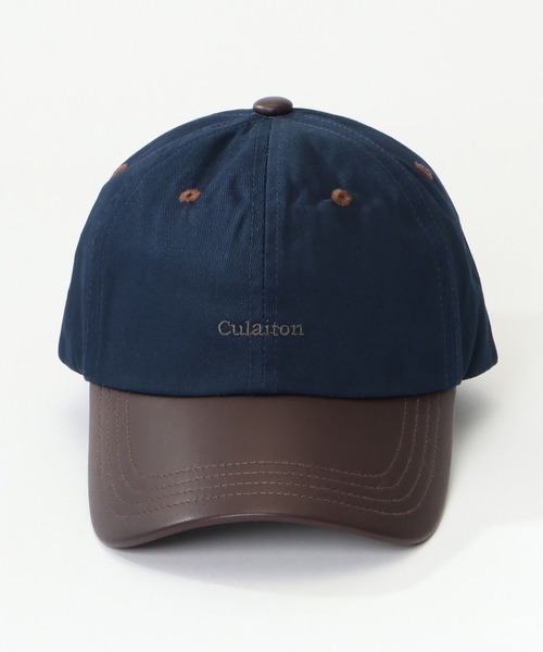ikka(イッカ)の「culaiton バイカラーキャップ(キャップ・メンズ・オフホワイト/ブラック/ネイビー・FREE)」の3枚目の写真