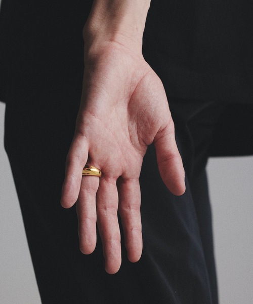 9ban(キューバン)の「【9ban】キューバン/Orbit ring(リング・レディース・ゴールド/シルバー・#11/#9/#13)」の4枚目の写真