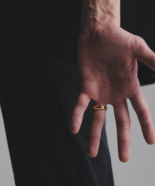 9ban(キューバン)の「【9ban】キューバン/Orbit ring(リング・レディース・ゴールド/シルバー・#11/#9/#13)」の6枚目の写真