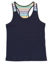 チャイハネ | 【チャイハネ】カラフルボーダータンクトップ(タンクトップ)