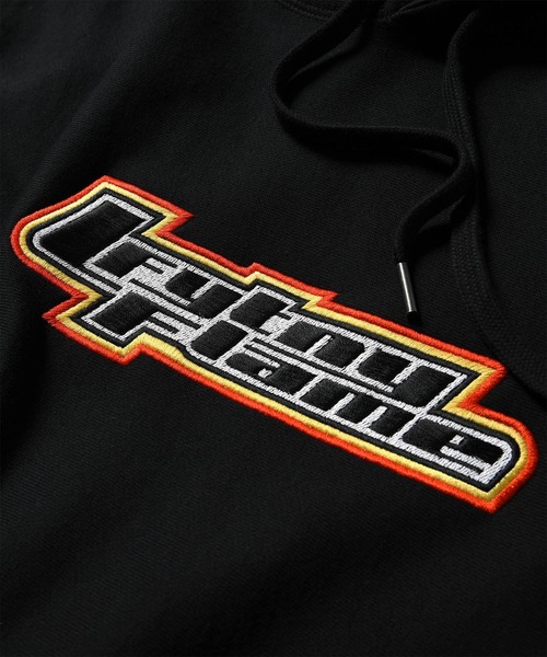 Lafayette（ラファイエット）の「LFYT ラファイエット [Lafayette] - フレーム ロゴ プルオーバー パーカー スウェットシャツ [LFYT FLAME LOGO HOODED SWEATSHIRT]（パーカー・メンズ・ブラック/ナチュラル/ロイヤルブルー・MEDIUM/LARGE/X-LARGE/XX-LARGE）」の7枚目の写真