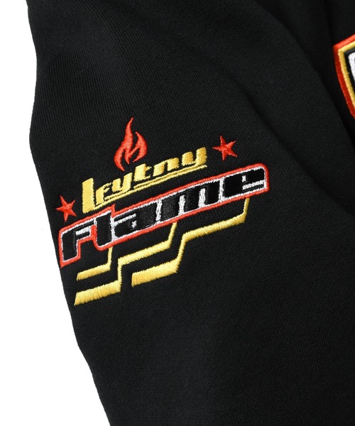 Lafayette（ラファイエット）の「LFYT ラファイエット [Lafayette] - フレーム ロゴ プルオーバー パーカー スウェットシャツ [LFYT FLAME LOGO HOODED SWEATSHIRT]（パーカー・メンズ・ブラック/ナチュラル/ロイヤルブルー・MEDIUM/LARGE/X-LARGE/XX-LARGE）」の8枚目の写真