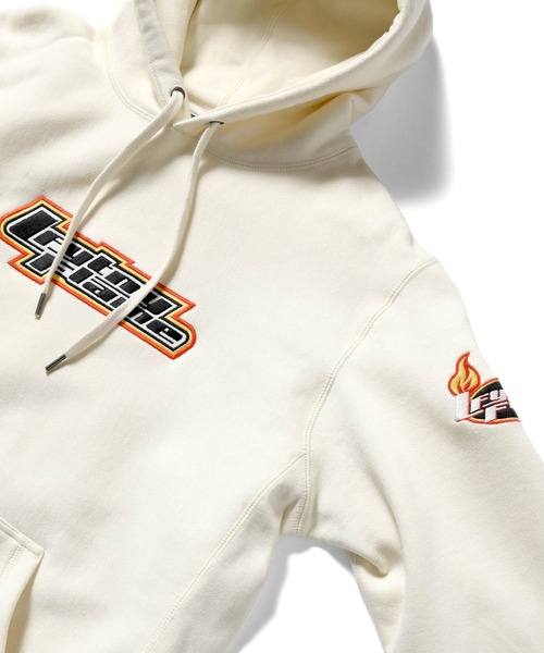 Lafayette（ラファイエット）の「LFYT ラファイエット [Lafayette] - フレーム ロゴ プルオーバー パーカー スウェットシャツ [LFYT FLAME LOGO HOODED SWEATSHIRT]（パーカー・メンズ・ブラック/ナチュラル/ロイヤルブルー・MEDIUM/LARGE/X-LARGE/XX-LARGE）」の16枚目の写真