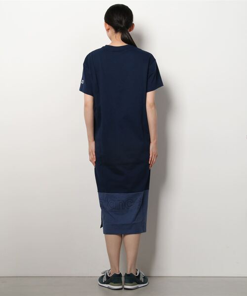 NEW BALANCE（ニューバランス）の「【別注】ニューバランス New Balance Renew ショートスリーブドレス_ 限定コラボ（ワンピース・レディース・ネイビー/ライトベージュ/ブラック・L/M/XL/S）」の7枚目の写真