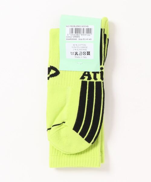 ARIES（アリーズ）の「【ARIES / アリーズ】NO PROBLEMO SOCKS（ソックス/靴下・メンズ・ホワイト/ブラック/グレー/グリーン系その他・FREE）」の13枚目の写真