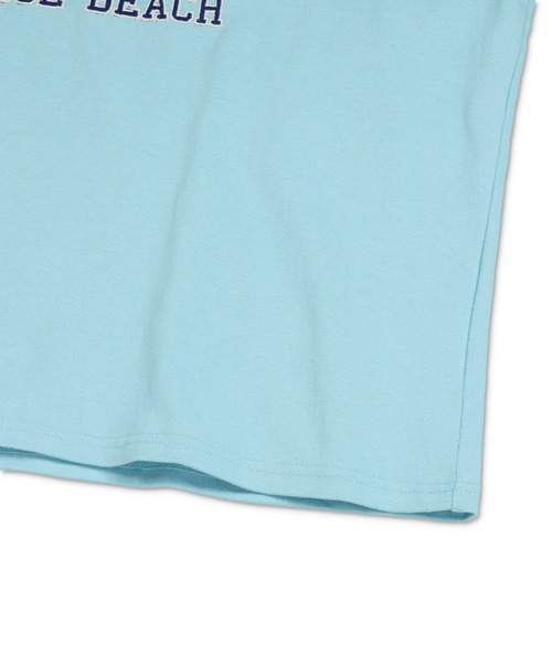 SPINNS（スピンズ）の「【ビッグシルエット】OLDSURF刺繍ロゴビッグTシャツ（Tシャツ/カットソー・メンズ・レッド/サックスブルー/ホワイト/イエロー/グリーン・ONESIZE）」の12枚目の写真