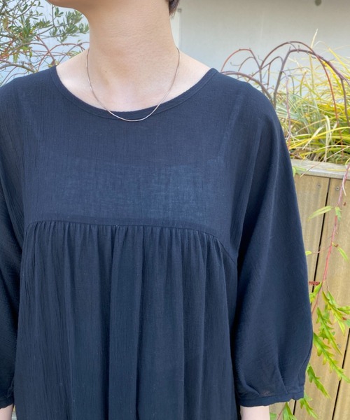 CIAOPANIC（チャオパニック）の「バックツイストティアードワンピース（ワンピース・レディース・ブラック/グリーン・FREE）」の18枚目の写真