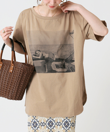 Yacht Lady フォトTシャツ