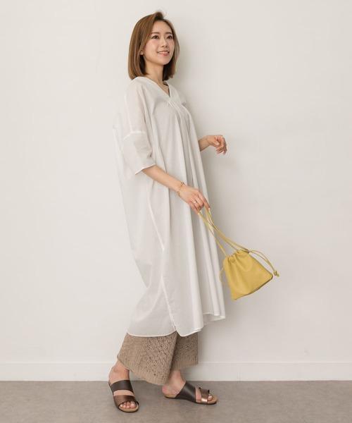 RODE SKO(ロデスコ)の「ソフトキンチャクミニショルダーバッグ(ショルダーバッグ・レディース・ホワイト/ブラック/ベージュ/パープル/イエロー/ブルー/グリーン・ONE)」の18枚目の写真