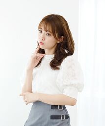 MAJESTIC LEGON | エアリーバックリボンアソートブラウス(シャツ/ブラウス)