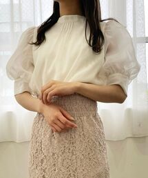 MAJESTIC LEGON | エアリーバックリボンアソートブラウス(シャツ/ブラウス)