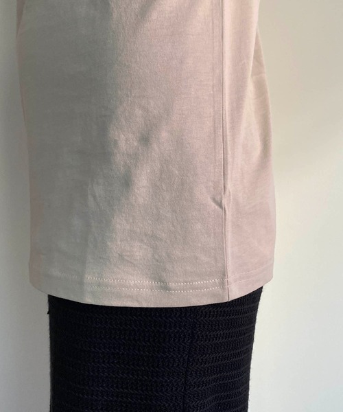 FRED PERRY(フレッドペリー)の「〈WEB限定〉【FRED PERRY/フレッドペリー】バイカラーTシャツ(Tシャツ/カットソー・レディース・グリーン/キャメル・SMALL)」の17枚目の写真