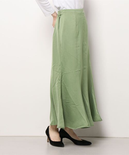 ehka sopo（エヘカソポ）の「無地／花柄アソートマーメイドスカート（スカート・レディース・ブラック/グリーン/オレンジ/ベージュ・ﾌﾘ-）」の5枚目の写真