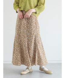ehka sopo | 無地／花柄アソートマーメイドスカート(スカート)