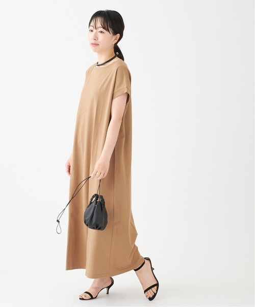 極美品.定価3.1万☆ジャーナルスタンダードレサージュ 水彩画 ワンピース 追加》ローグストライプ/デシンマキシティアードワンピース