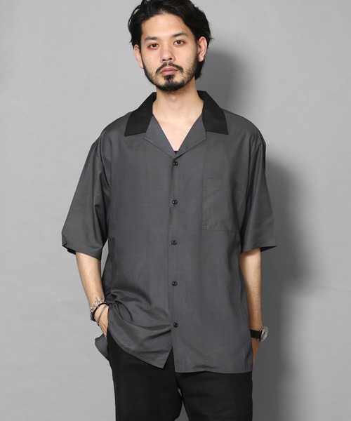 セール Bg クレリックオープンカラードレープシャツ シャツ ブラウス Cerca チェルカ のファッション通販 Zozotown