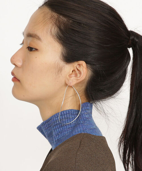 Ray BEAMS（レイビームス）の「BAR JEWELLERY / Silhouette ピアス