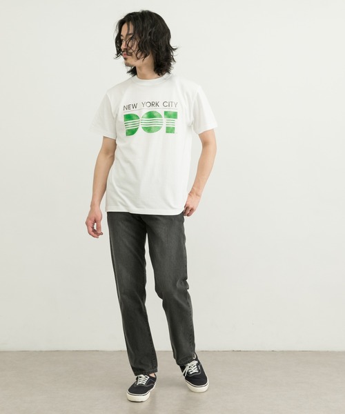 GOOD ROCK SPEED（グッドロックスピード）の「『WEB限定』GOOD ROCK SPEED　NYC DOT PRINT T-SHIRTS（Tシャツ/カットソー・メンズ・ホワイト・MEDIUM/LARGE/X-LARGE）」の14枚目の写真