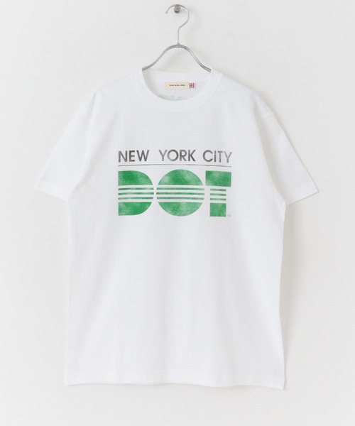 GOOD ROCK SPEED（グッドロックスピード）の「『WEB限定』GOOD ROCK SPEED　NYC DOT PRINT T-SHIRTS（Tシャツ/カットソー・メンズ・ホワイト・MEDIUM/LARGE/X-LARGE）」の4枚目の写真