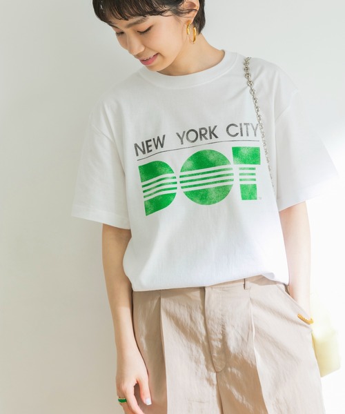 GOOD ROCK SPEED（グッドロックスピード）の「『WEB限定』GOOD ROCK SPEED　NYC DOT PRINT T-SHIRTS（Tシャツ/カットソー・メンズ・ホワイト・MEDIUM/LARGE/X-LARGE）」の12枚目の写真