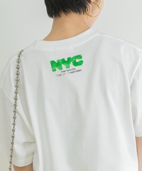 GOOD ROCK SPEED（グッドロックスピード）の「『WEB限定』GOOD ROCK SPEED　NYC DOT PRINT T-SHIRTS（Tシャツ/カットソー・メンズ・ホワイト・MEDIUM/LARGE/X-LARGE）」の7枚目の写真