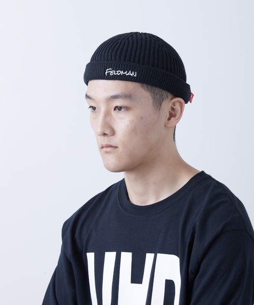 VIRGOwearworks(ヴァルゴウェアワークス)の「LOST BOYS CAP(ニットキャップ/ビーニー)」|ブラック