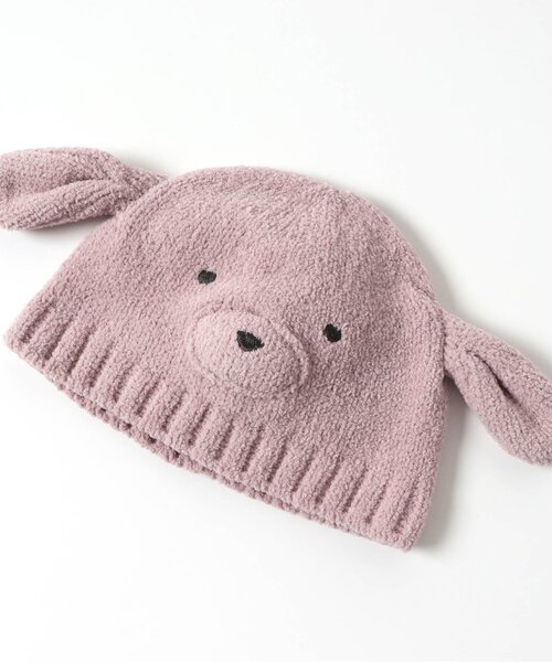 apres les cours(アプレレクール)の「ふわもこアニマルベビー帽子(その他ベビーウェア・キッズ・ピンク/ベージュ・48/46)」の7枚目の写真