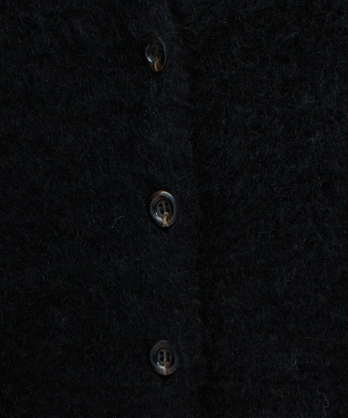 natural couture（ナチュラルクチュール）の「ミックス起毛カラーミドルカーディガン（カーディガン/ボレロ・レディース・ブラック/パープル/ブラウン/オフホワイト/サックスブルー/ピンク/オレンジ・FREE）」の13枚目の写真