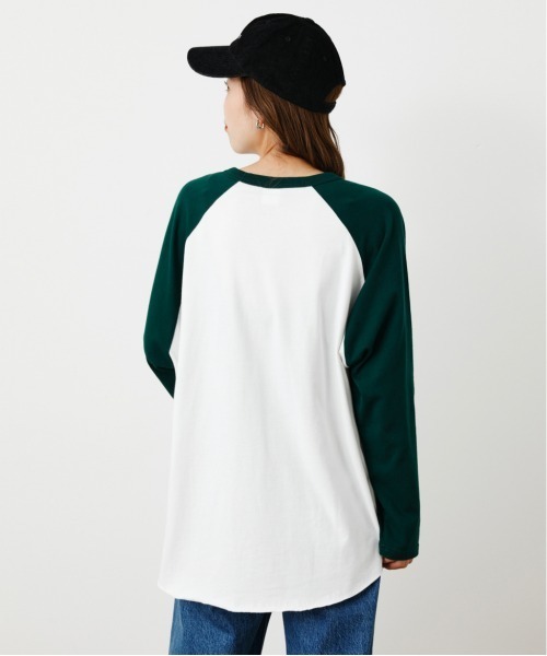 RODEO CROWNS WIDE BOWL(ロデオクラウンズワイドボウル)の「Tiger Drag RaceラグランL/STシャツ(Tシャツ/カットソー・レディース・ブラック/ブラウン/ダークグリーン・FREE)」の17枚目の写真