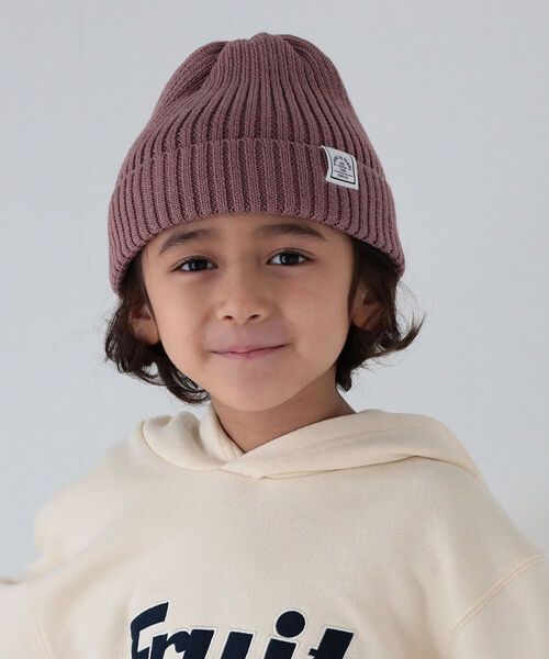 B:MING by BEAMS(ビーミングバイビームス)の「B:MING by BEAMS / リブ ワッチキャップ(ニットキャップ/ビーニー・キッズ・レッド系その他2/ブルー系その他/ベージュ/オリーブ/イエロー系その他5/ネイビー/グリーン・LARGE/MEDIUM)」の7枚目の写真